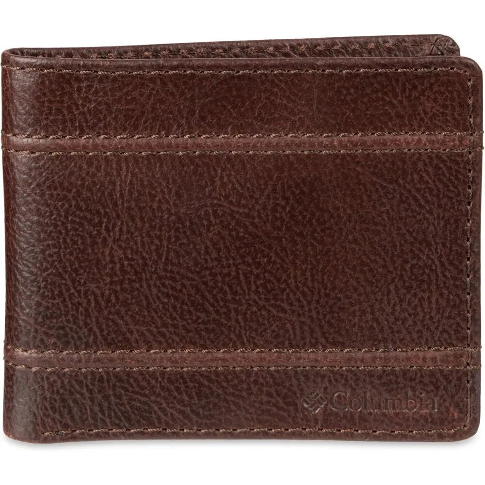 Men's Classic Pu Leather Imported Wallet Brown Cord Style Card Fashion Designed